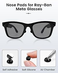 Compatible with Ray-Ban Meta Wayfarer Eyeglass