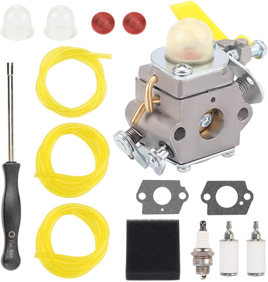 Trustsheer C1U-H60 Carburetor for Ryobi Homelite 25cc 26cc 30cc BC30 CS30 SS26 RY26000 RY28140 RY28141 UT33600 UT33650 308054013 308054012 308054004 308054008 String Trimmer Parts: Garden & Outdoor