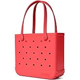 BOGG BAG Baby Medium Tote – 15” x 12.5” x 5” – Durable, Washable, Tip-proof – Beach, Pool, Boat, Work, Sports