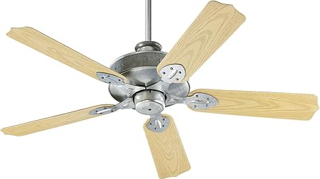 Quorum 137525 9 Hudson Patio Galvanized 52 Outdoor Ceiling Fan