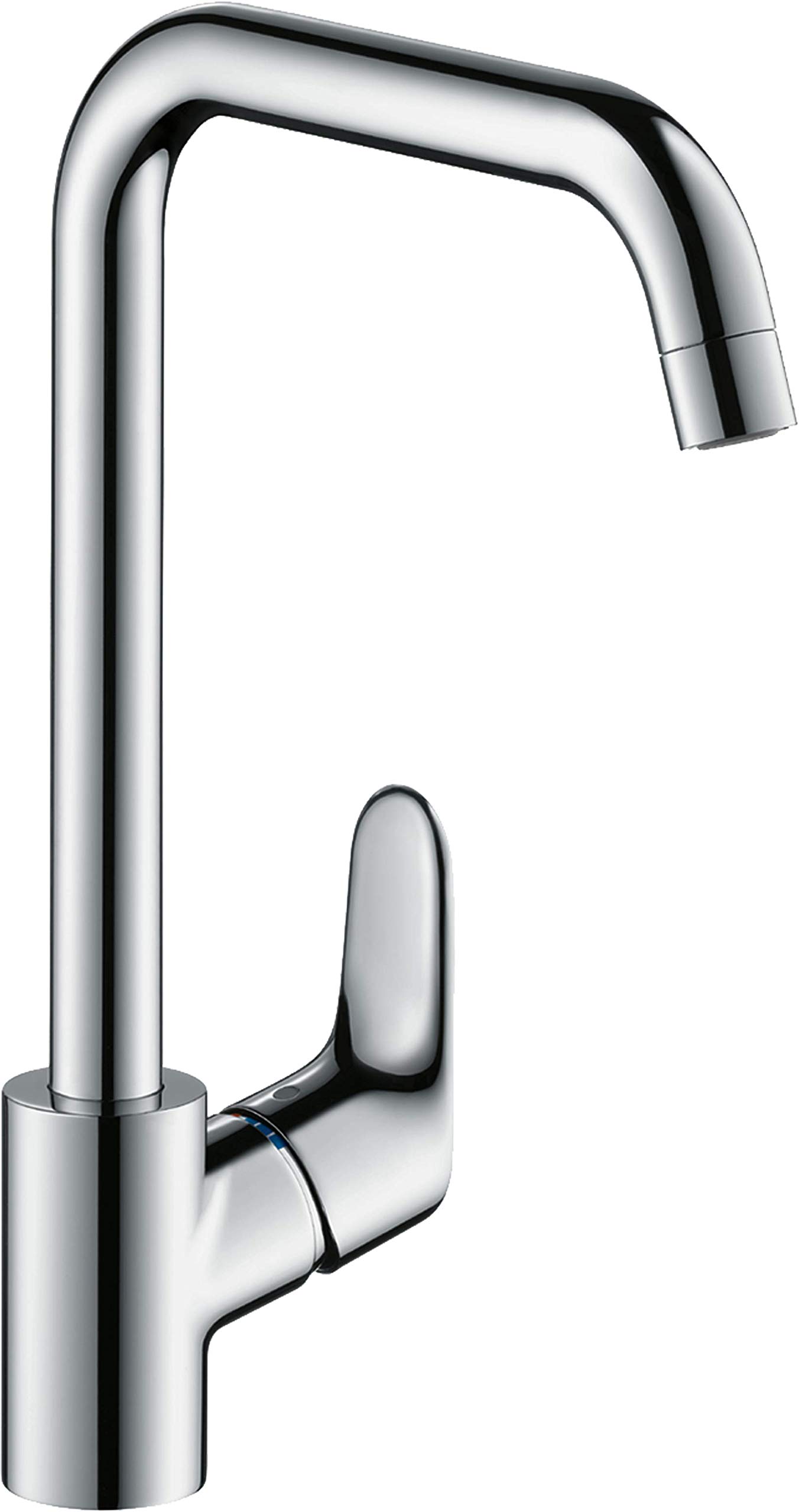 hansgrohe Focus kitchen tap 260 with swivel range, for vented hot water cylinders, chrome 31822000