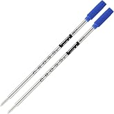 Cross Ballpoint Pen Refill, Blue, Medium Point, 2-Pack Refill Set | Refill for Consistent Ink Flow, Quick-Drying, Writes 1.2 Miles or 6,500 Ft, Smudge-Free and Smear-Resistant