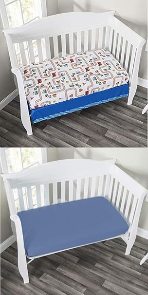 amazon crib sheets boy