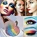 Gracefulvara Rainbow Face Shimmer Makeup Powder Eye Shadow Blush