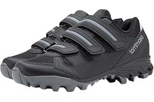 Tommaso Mens Cycling Shoes – SPD Compatible Outdoor, MTB, Gravel & Mountain Bike Shoes – Walkable Design – Cleats Not Included