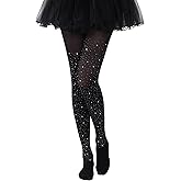 Dxhycc Girls Sparkle Tights Stretchy Rhinestone Stockings School Dress Dance Tights