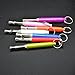 8 Pcs 8 Colours a Pack Adjustable Ultrasonic Device Pet Dog Whistle Flute Dog Pet Training Whistle Flute Dog Pet Bark Stop no bark Whistle Flute