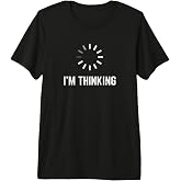 I'm Thinking Funny Nerd Geek Programmer Premium Tri-Blend T-Shirt