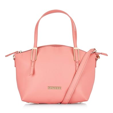 Caprese Livia Womens Satchel (Pink)