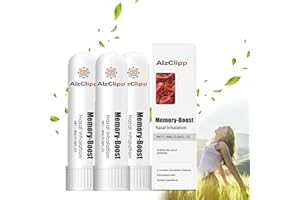 ATUMOM Alzclipp Inhaler, Alzclipp Memory Boost, Alzclipp Inhalation for Women Men (3)