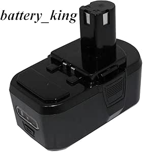 18.00V, 3000mAh, Li-ion, Replacement for RYOBI P200, P2000, P201, P203, P206, P208B, P210, P2100 