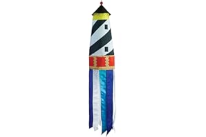In the Breeze 3D Lighthouse Windsock - Hanging Outdoor Decoration, 4665