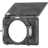 Tilta Mirage Matte Box | 4" x 5.6" and New 95mm Circular Filters | 67/72/77/82mm Adapter Rings | Lightweight | Cartridge Filter Design