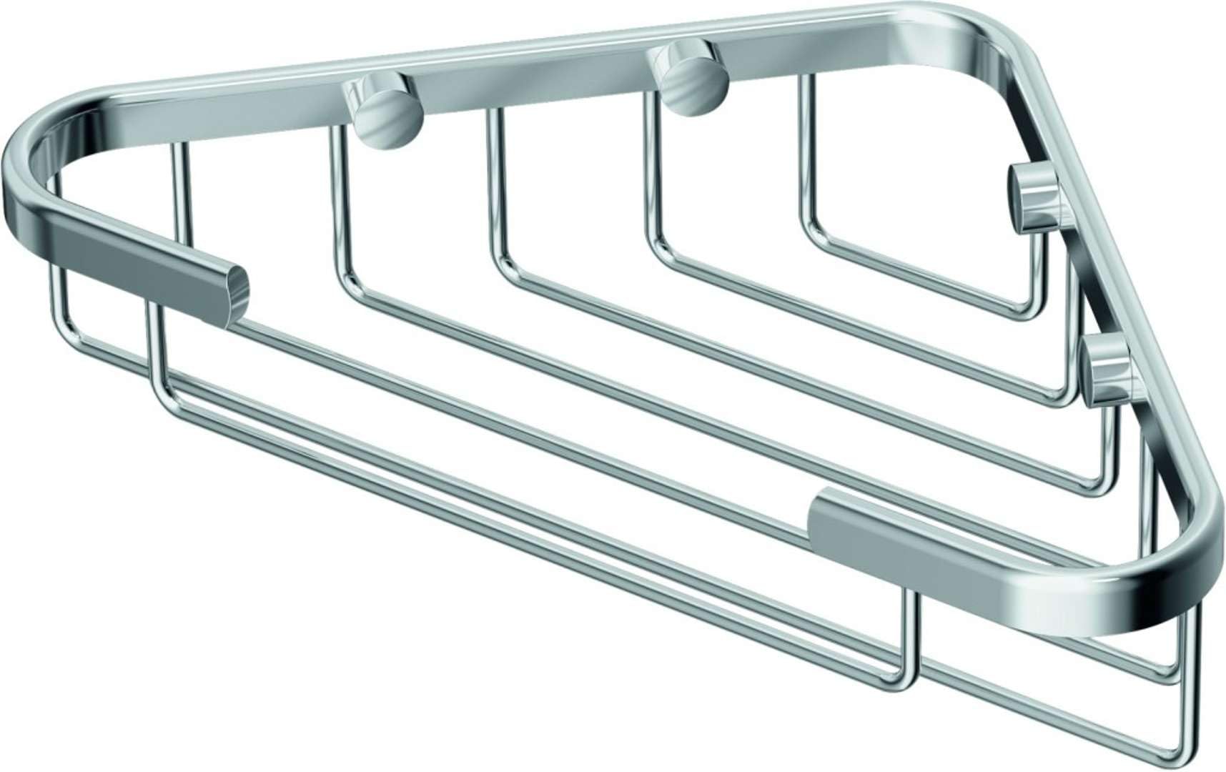 Ideal Standard Shower Basket, Chrome plated metal, One Size