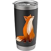 Watercolor Fox - Wildlife Zookeeper Fox Lover Stainless Steel Insulated Tumbler
