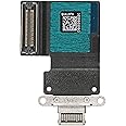 ePartSolution_ Replacement Part for iPad Pro 11" 2018 A1980 A2013 A1934 | iPad Pro 12.9" 3rd A1876 A2014 A1895 USB Charger Charging Port Dock Connector Port Flex Cable USA (White)