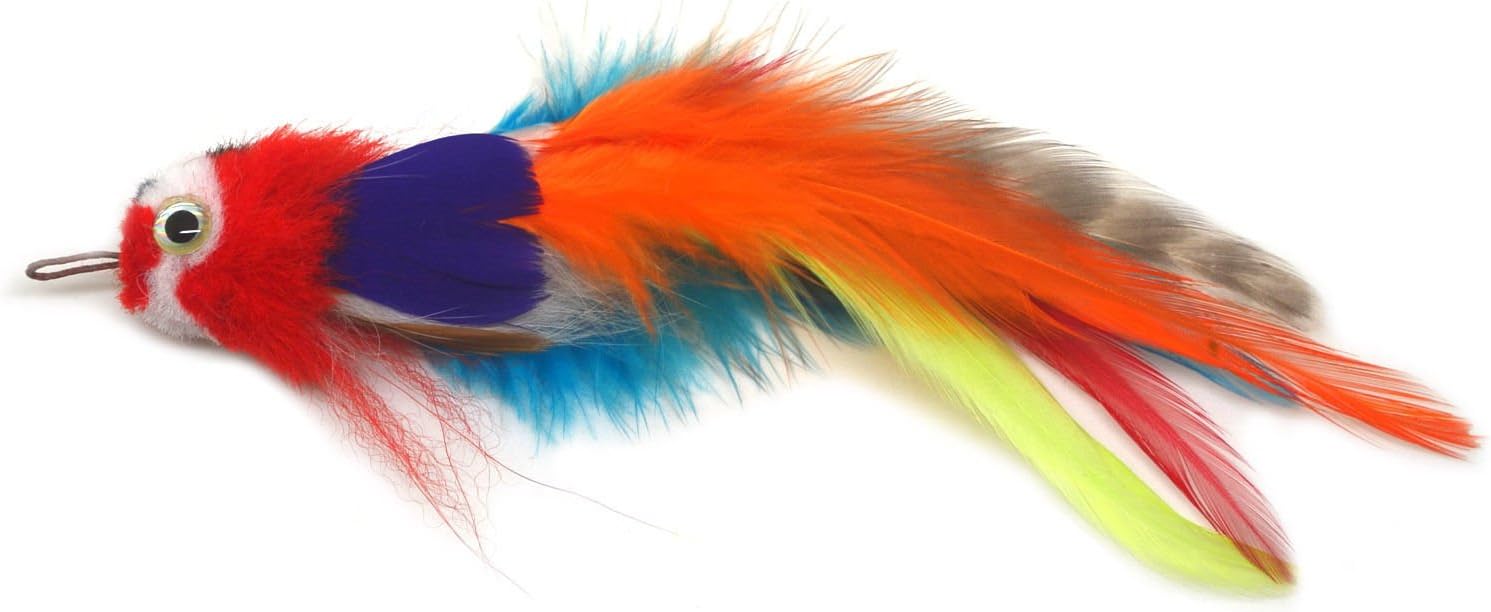 Percy Parrot bird cat toy feather teaser, feather,interactive kitty,unique,Cat Toy,Kitty,Gift for Cat Lover,Gift for Cat,Best Cat Toy