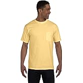 Comfort Colors Men's 6.1 oz. Garment-Dyed Pocket T-Shirt (6030CC) -BUTTER -2XL