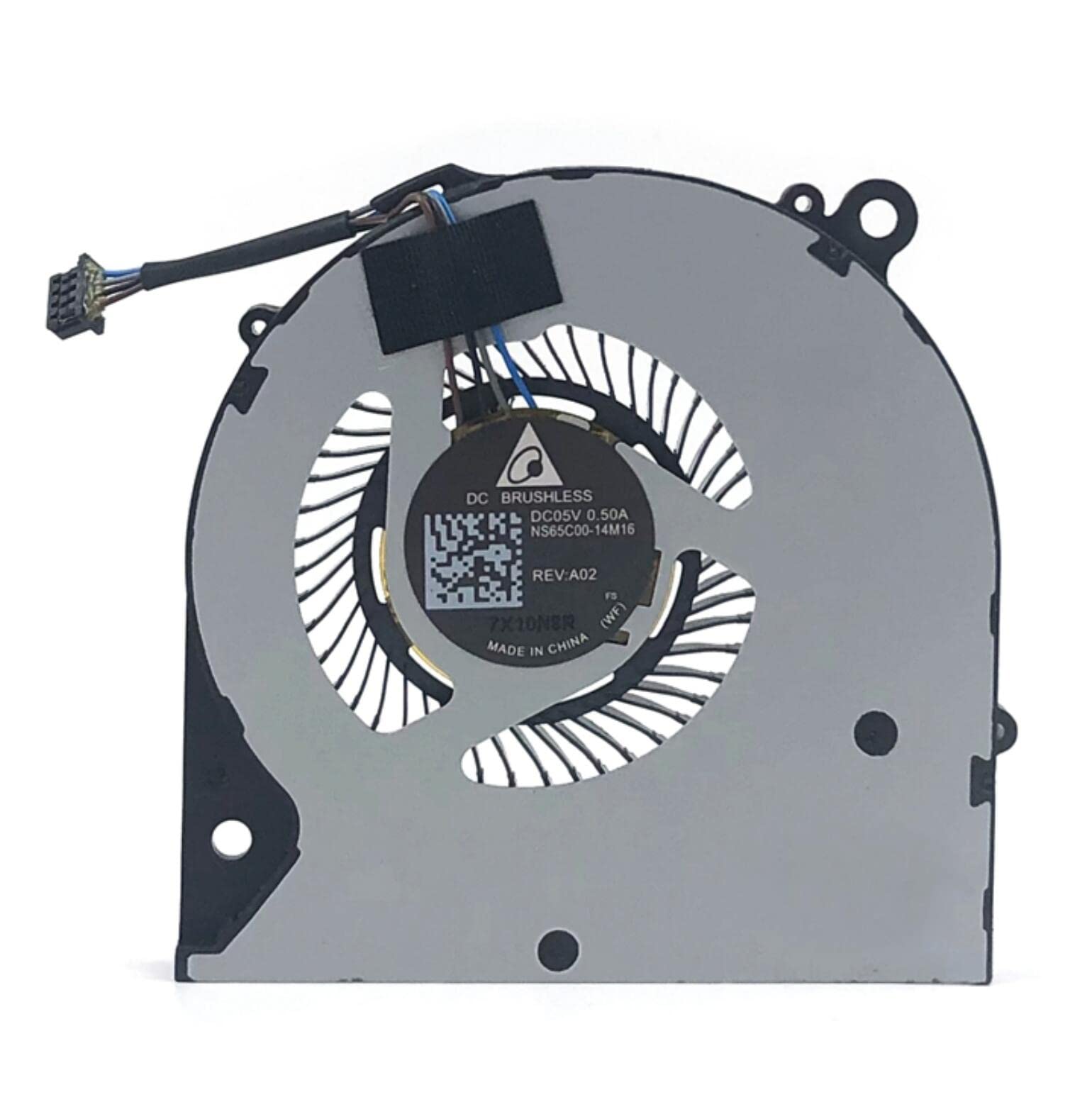 Fleshy Leaf CPU Cooling Fan Replacement for HP EliteBook 840 G3 848 G3 840 G4 848 G4 745 G3 745 G4 MT42 MT43 Series EG50050S1-C710-S9A NS65C00-14M16 DC5V 0.5A 821163-001
