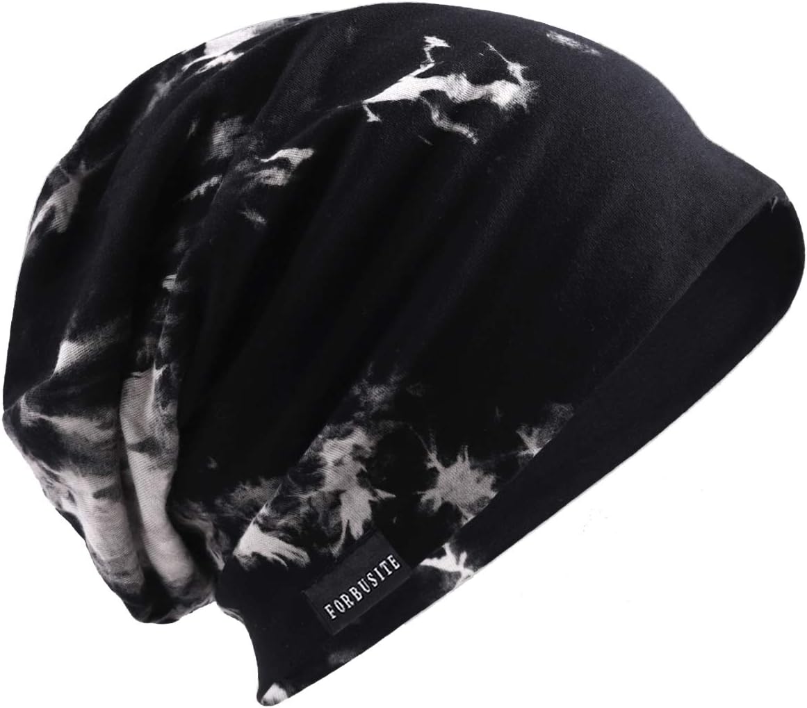 Men's Slouchy Beanie Summer Thin Skull Cap Baggy Oversize Knit Hat