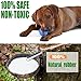 CHLEBEM Interactive Dog Toys, Dog Chew Toys Ball for small Medium dogs, IQ Treat Boredom Food Dispensing, Puzzle Puppy Pals Tough Durable Nontoxic Rubber Pet ball, best Cleans Teeth dog balls (Blue)