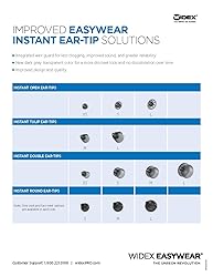 Widex Easywear Instant Ear-Tip Open - XS