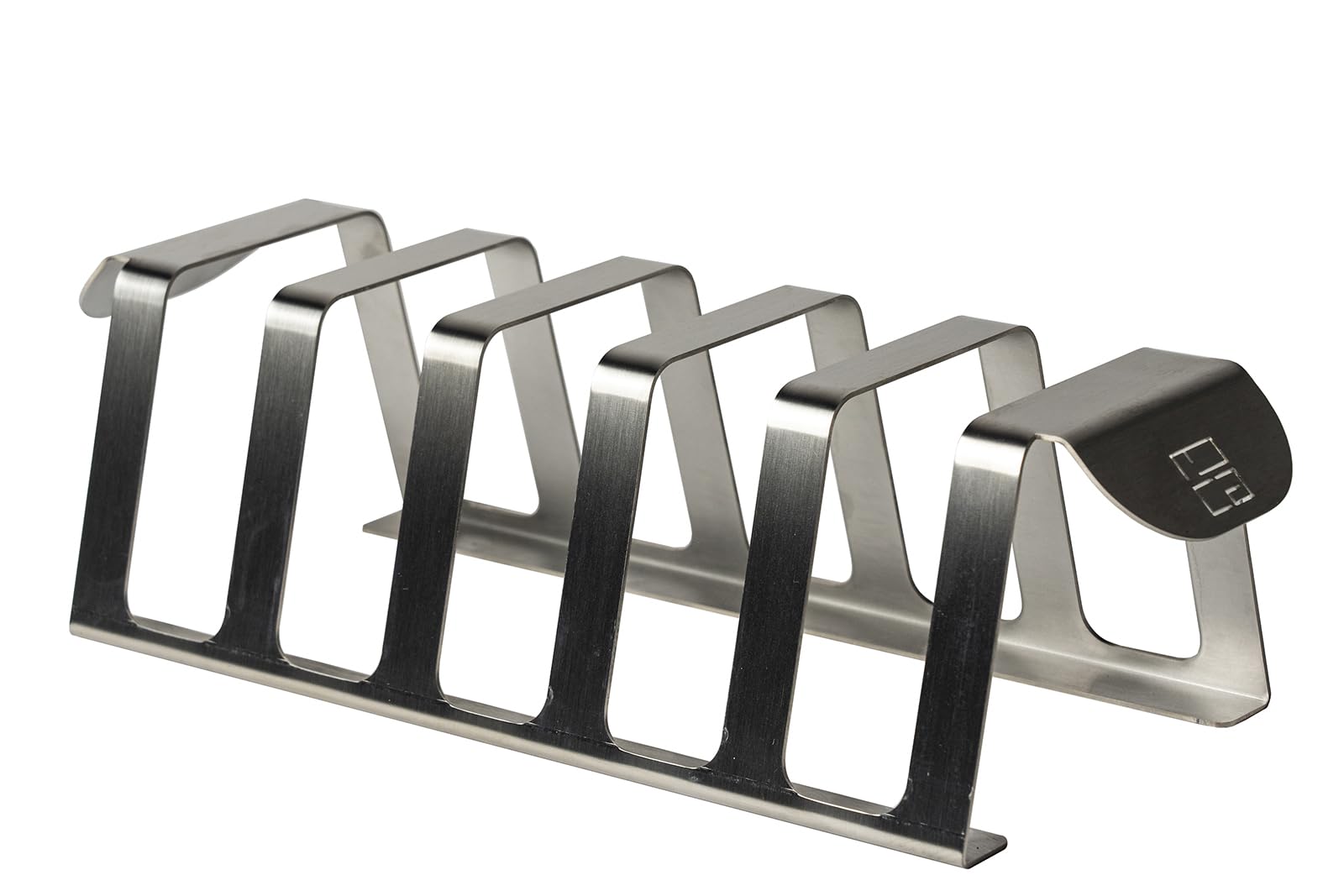 A CA MIA Stainless Steel Rib Rack. Vertical Cooking for Ribs, T-Bones and Vegetables. Suitable for All Types of BBQ, Smoker and Oven.