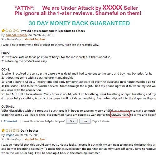 sense u baby breathing monitor reviews