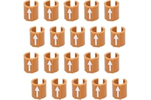 JIANXING Marking rings for plumbing/hose, Arrow identification tags, Pipe Identification Marking, Make it easier to identify and manage the water/oil/gas flow direction of equipment/domestic pipelines