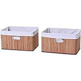 Korb Truhe mit Deckel Regalkorb Schrankkorb Wasserhyazinthe / Box