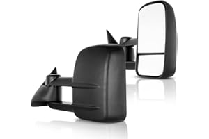 ECCPP Replacement fit for Towing Mirrors Power 88-98 Chevy/GMC C/K1500 88-00 C/K2500 3500 92-99 Suburban C/K1500 2500 Tahoe Yukon Truck/2000 Chevy Tahoe GMC Yukon V8 5.7L