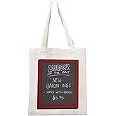 Bob’s TV Show Inspired Gift Cartoon TV Show Merchandise Gift Burger of The Day Bob’s Tote Bag for Cartoon Fans Gift