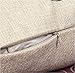 4TH Emotion Colorful Christmas Santa Claus Standard Cotton Linen Decorative Throw Pillow Covers Cushion Covers 18 X 18(#hot)