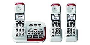 Panasonic KX-TGM420W Amplified Cordless Phone (3 Handsets)