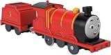 Thomas & Friends James Battery Powered Engine with Tender Toy Train HDY70 view 2