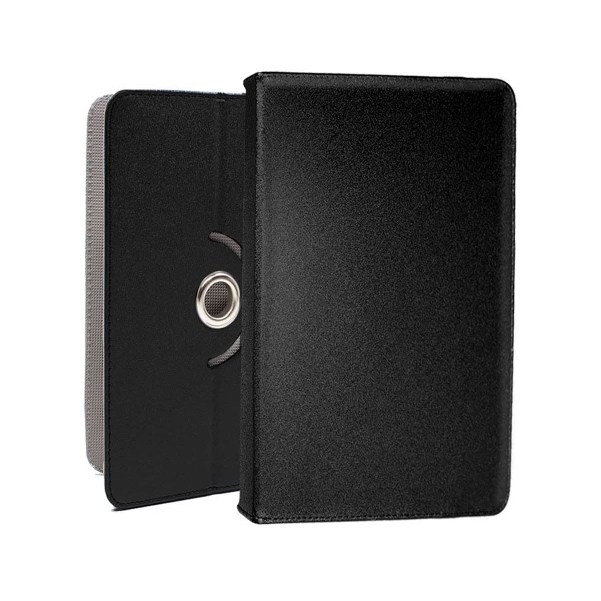 Cool Ebook/Tablet Case 9.7-10 inch Smooth Black Rotating (Panoramic)