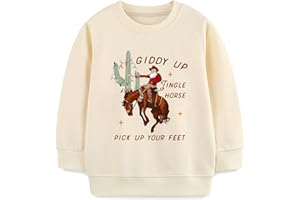 Sineeko Boys Girls Christmas Sweatshirt Ugly Xmas Long Sleeve Toddler Kids Tops Truck Elk Pullover for 2-7 Years