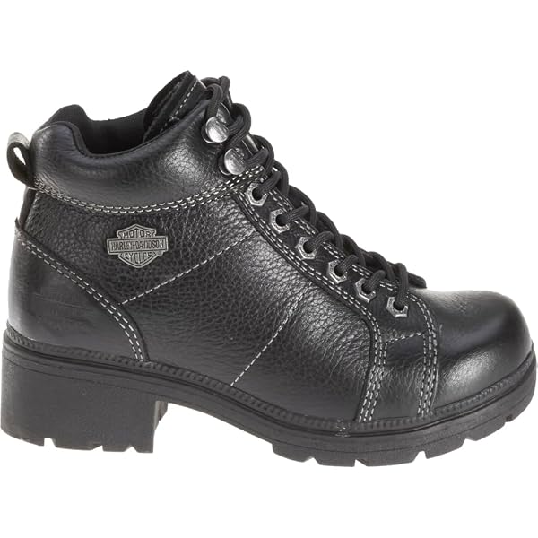 Harley-Davidson Women's TRAWOOD Motorcycle Boot - Ankle Boot With Zipper