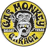 Gas Monkey Garage Yellow Vinyl Sticker Diecut 2 Stickers