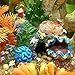Aquarium Ornament Artificial Mounted Coral Reef for Fish Tank Decoration