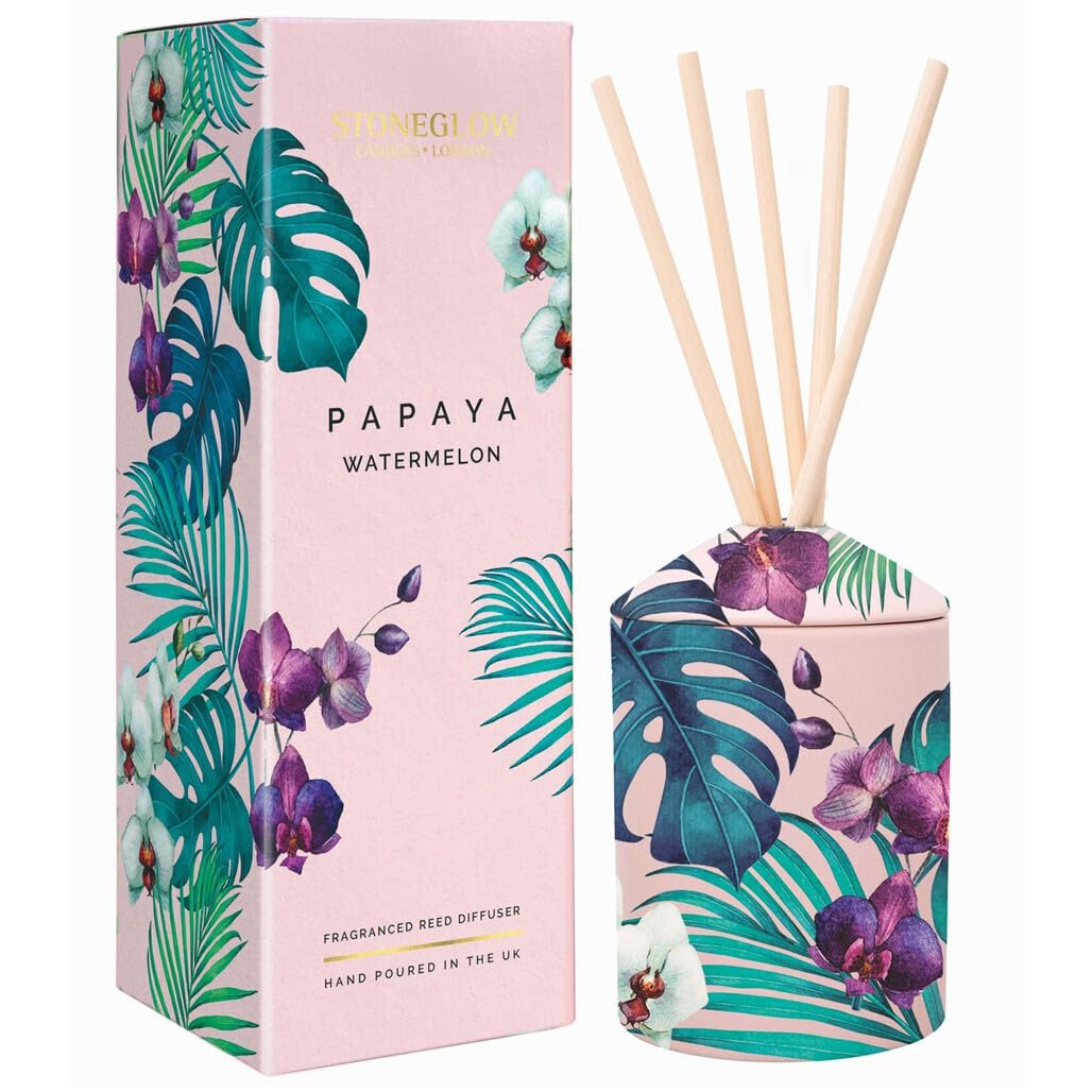 Stoneglow Urban Botanics Reed Diffuser - Papaya Watermelon