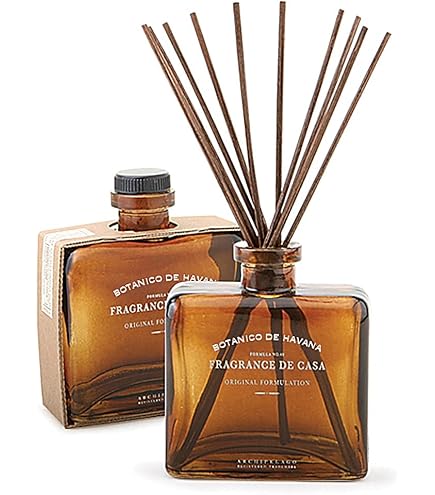 Archipelago Botanicals Charleston Reed Diffuser - Jasmine, Tuberose & Hyacinth Scent, 7.6 Oz With Frosted Glass