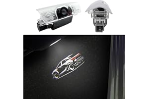 akarin LED Car Door Logo Lights 2 Pcs Compatible for RX 350H 350 500H 2023-present Courtesy Projector Laser Welcome Light Puddle Lamp Car Accessories (RX 350 (2023-present))