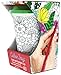DCI Color Joy Adult Coloring Products, I Am Not A Paper Cup, Custom Travel Coffee Mug, Green Lid, 12oz Capacity, Flowers Design, White, Ceramic, Spill-Proof