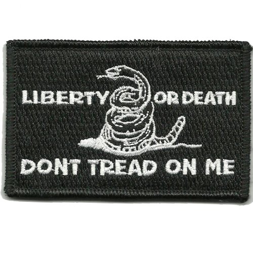 Shoulder Patch Culpeper Liberty Or Death - Black