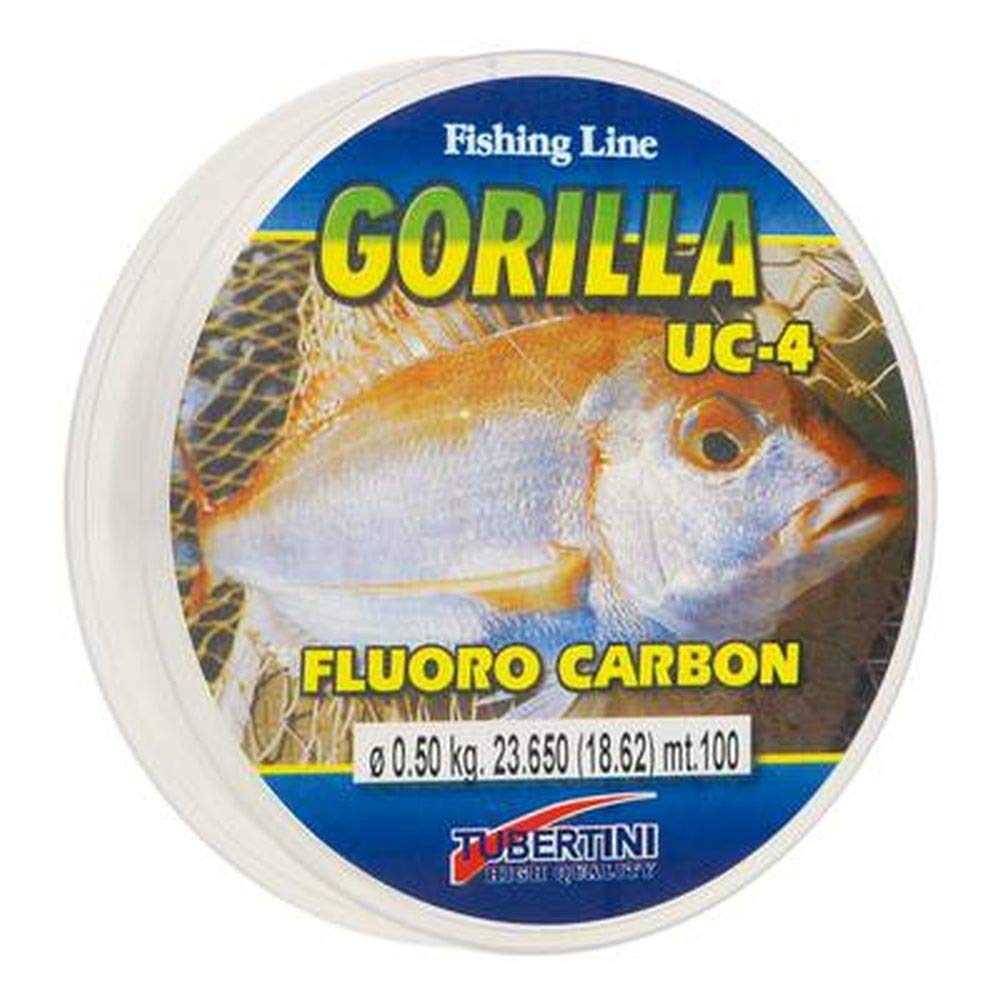 Tubertini Monofilament Gorilla UC-4 Fluorocarbon 0.25 mm - 100 mt