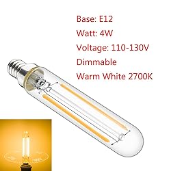 Rayhoo E12 Dimmable LED Candelabra Light Bulbs 4W