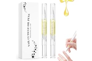 AOBOO Cuticle Oil Pen for Nails Care,Nail Oil For Strength,Nourish Moisten Care Nail Cream To Reduce Nail Cracking and Dry for Weak Peeling Brittle and Thin Nails （Strawberries&peaches）