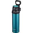 Zojirushi SM-QHE60GK, Flip-and-Go Stainless Mug, 20-Ounce, Teal