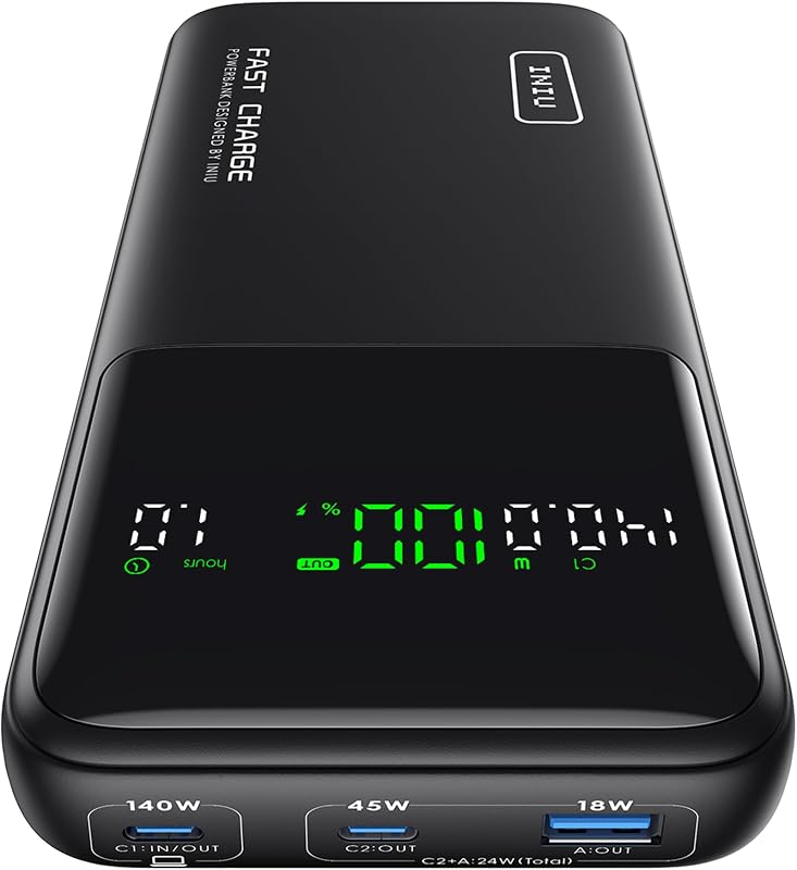 140W Laptop Power Bank, Piccolo 27000mAh Alta Capacità USB-C Powerbank